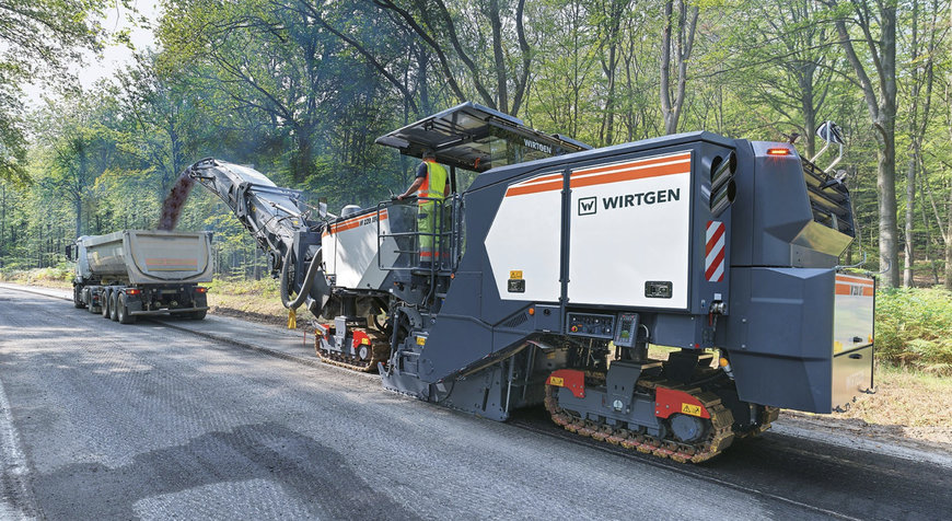 Wirtgen W 220 XFi cold milling machine offers a broader performance range